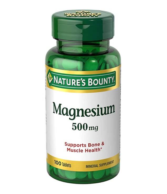 NATURE'S BOUNTY | MAGNESIUM 500 MG MUSCLE HEALTH TABLETS